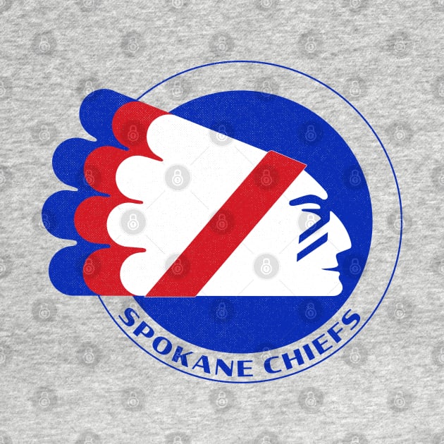 Defunct Spokane Chiefs WIHL Hockey 1982 by LocalZonly